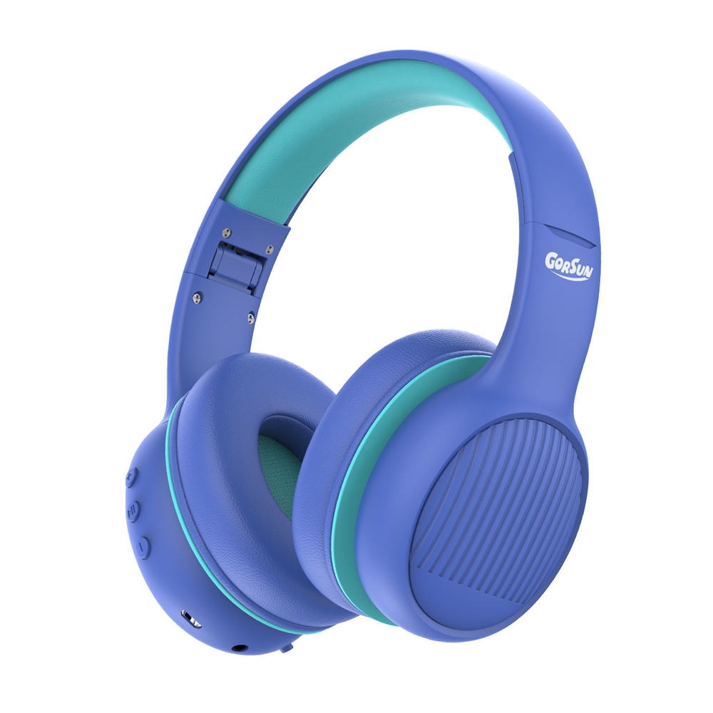 Наушники Gorsun E66 blue bluetooth - фото 1