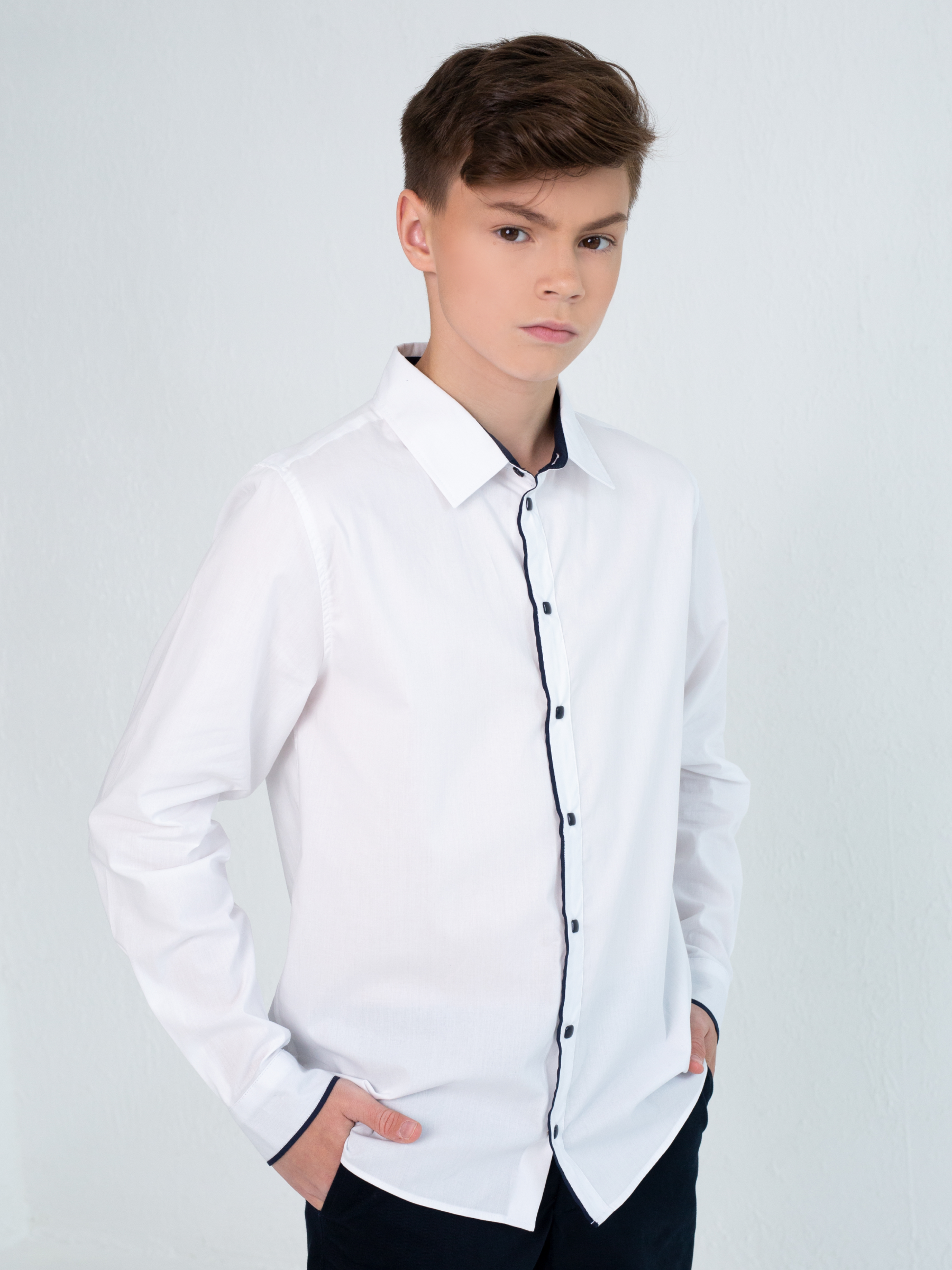 Рубашка Sens Fashion РМК/белый - фото 1