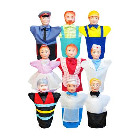 Кукольный театр Русский стиль Мы в профессии играем 9 персонажей