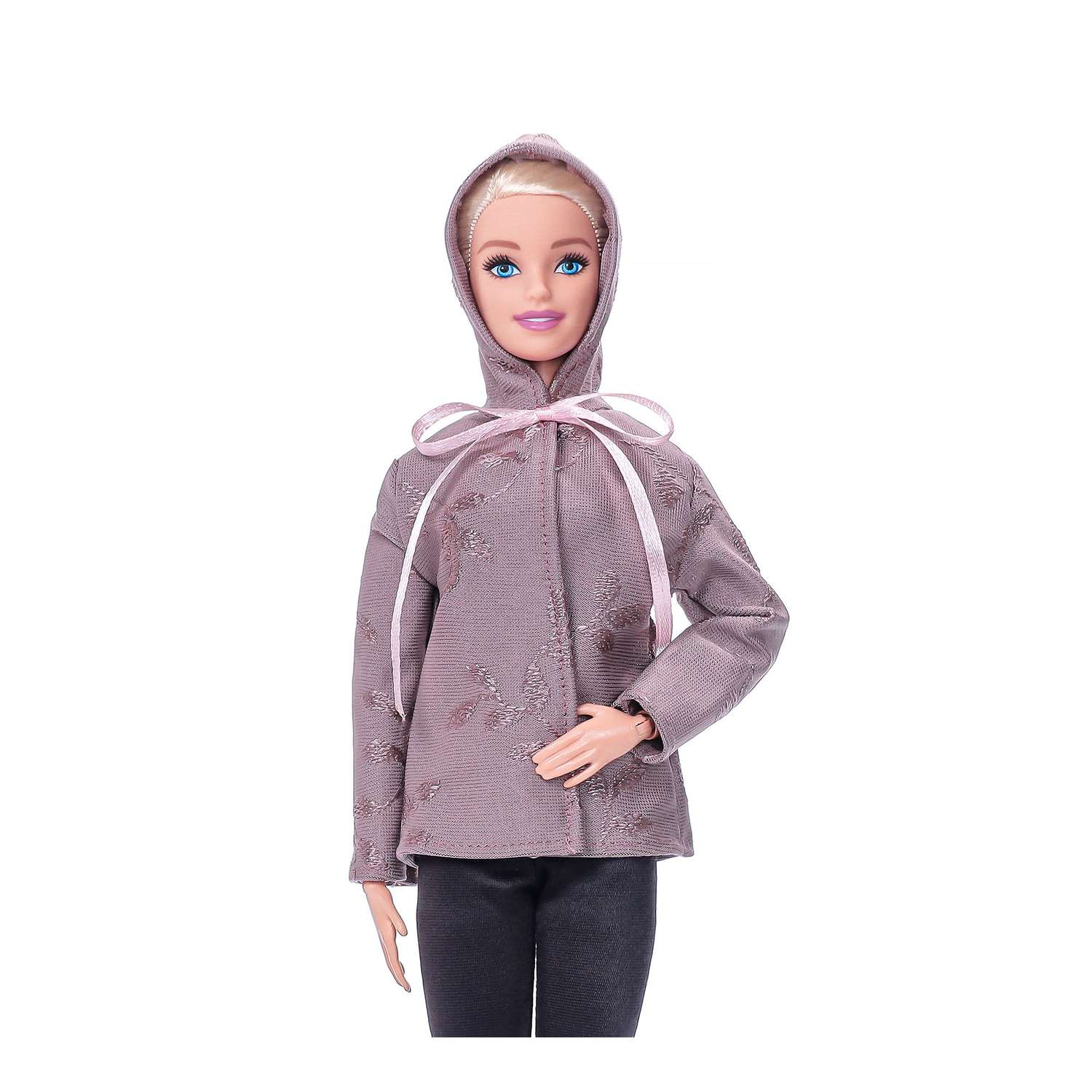 Одежда для кукол типа Барби VIANA Набор из 4х предметов 128.20.9 шоколад 128.20.9 - фото 3