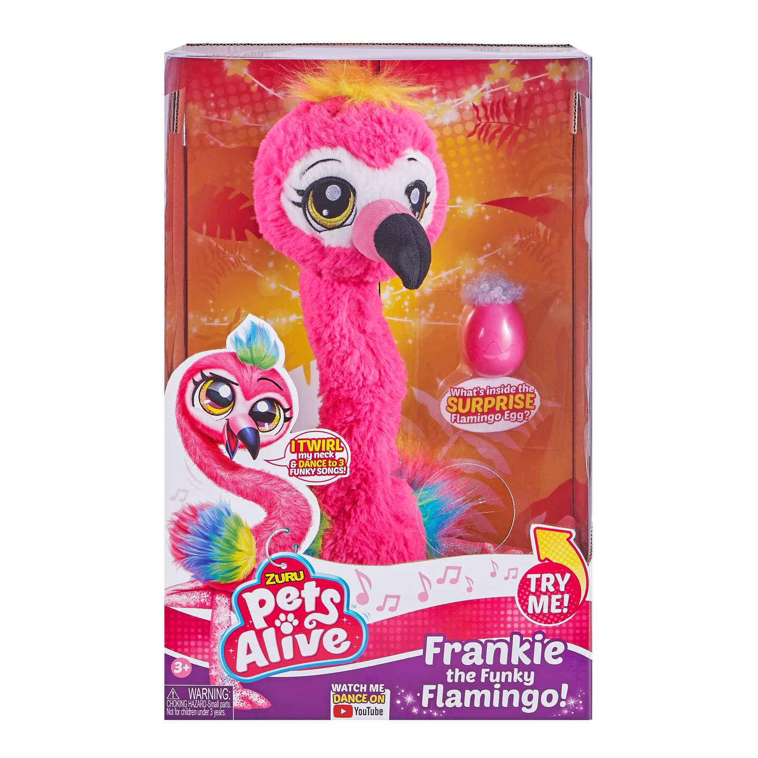 Игрушка Pets Alive Фламинго Фрэнки Фанки 9522 - фото 17