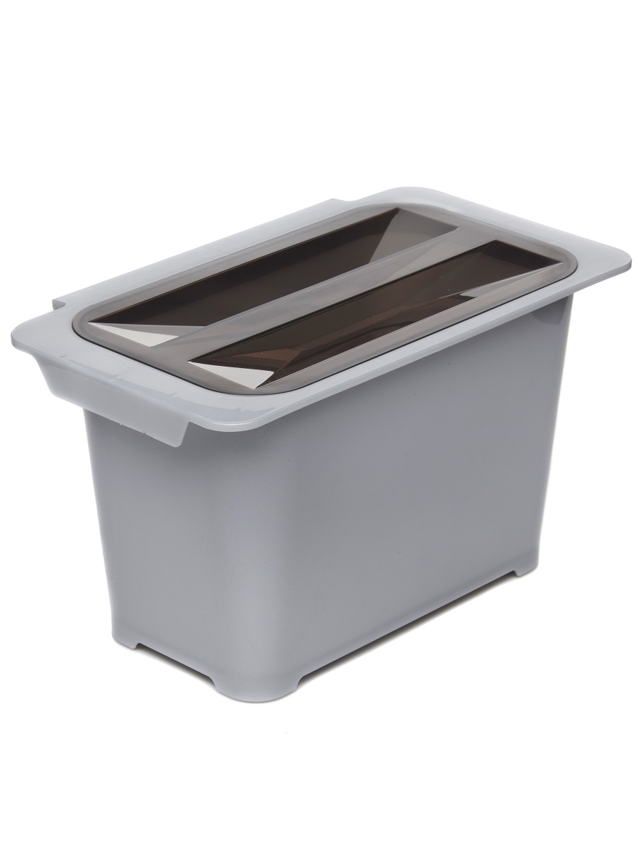 Контейнер для мусора NAVAKO Eta 5 Metallic Grey - фото 5