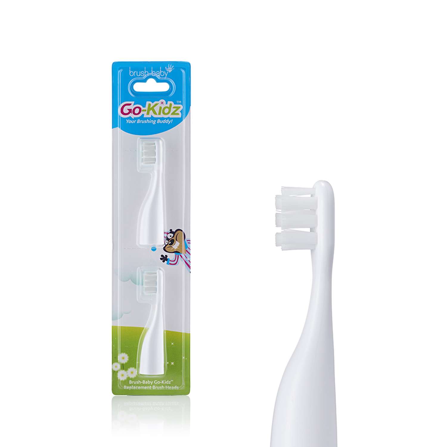 Насадка на зубные щетки Brush-Baby Go-Kidz с 3 лет - фото 2
