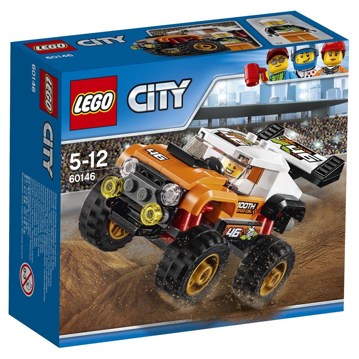 Конструктор LEGO City Great Vehicles Внедорожник каскадера (60146) - фото 2