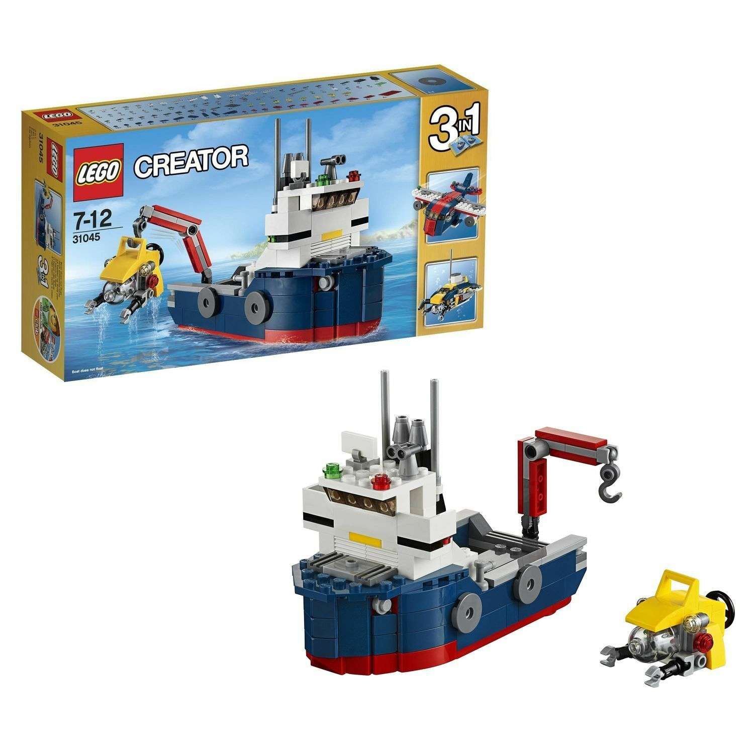 Конструктор LEGO Creator Морская экспедиция (31045) - фото 1