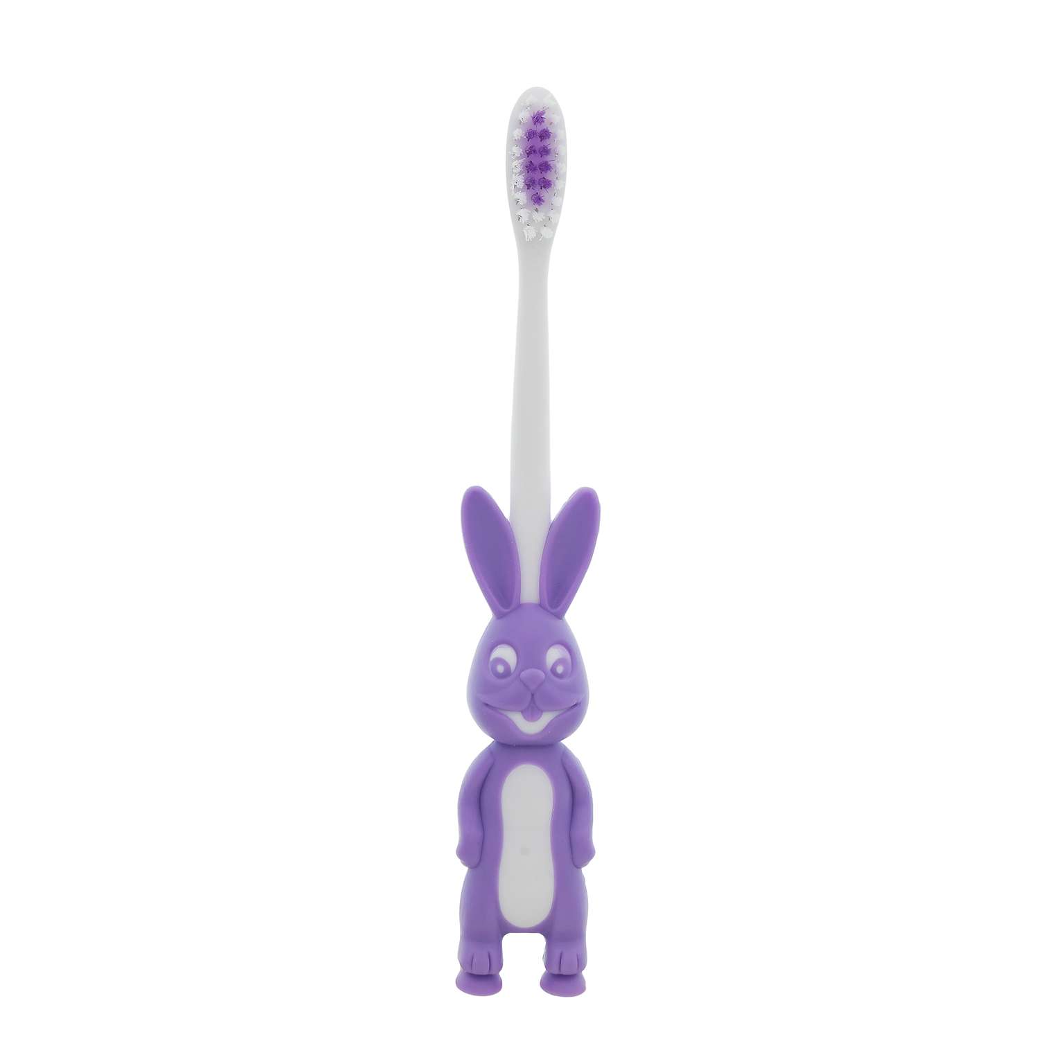 Зубные щетки детские Hi Dent Bunny мягкая с колпачком 7-10лет фиолетовая 2шт - фото 8