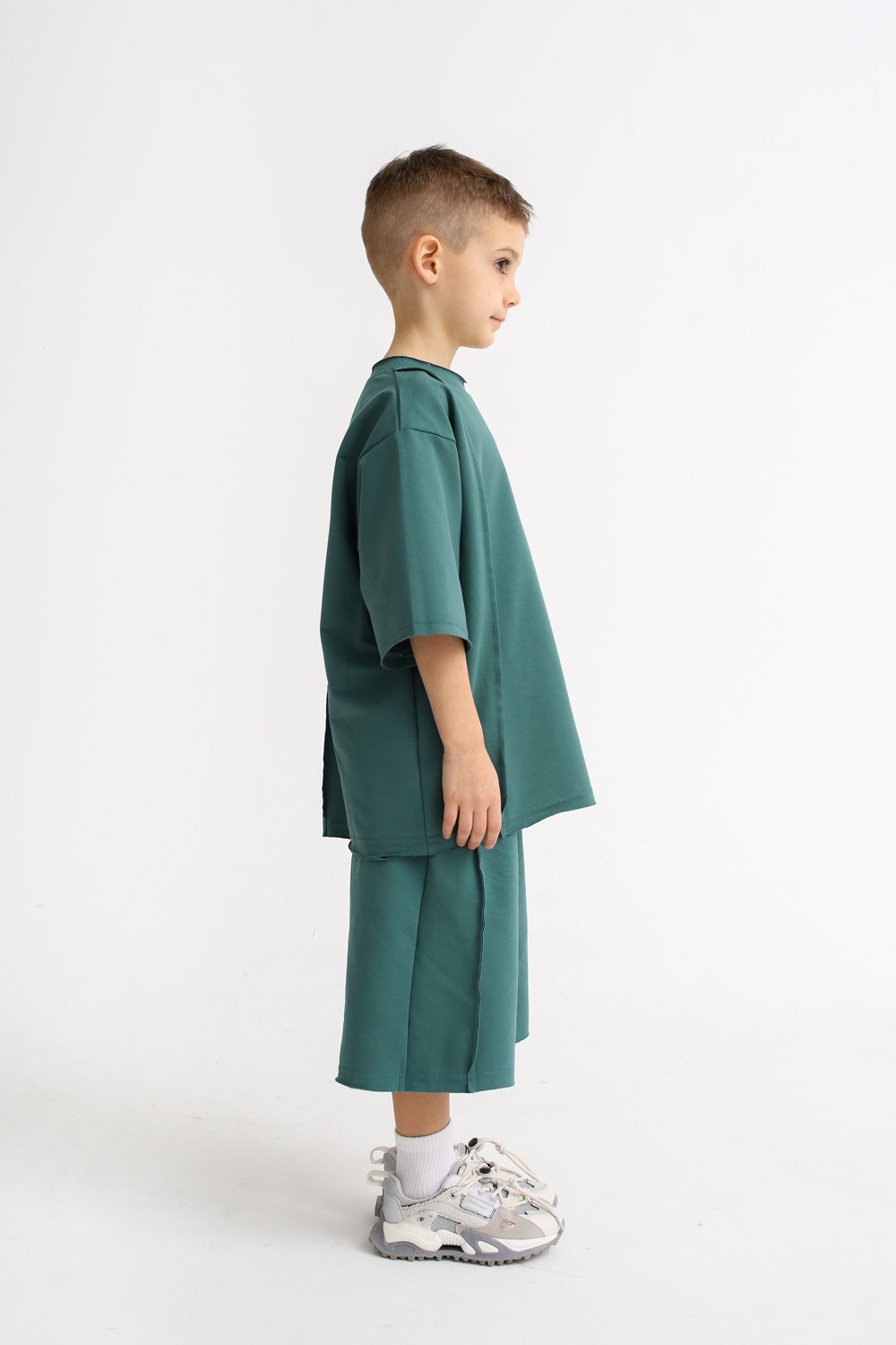 Футболка MINIDINO Т-Д-065 Футболка со швами наружу васаби - фото 5