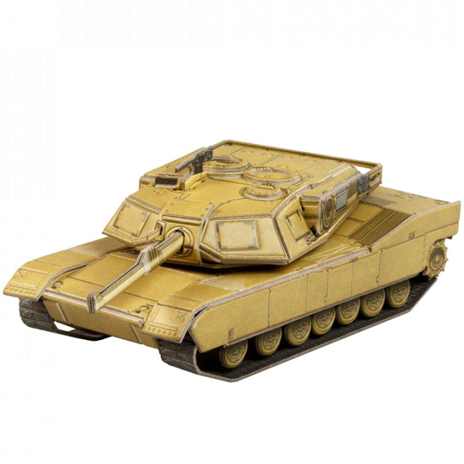 Сборная модель Умная бумага Бронетехника Тяжелый танк M1A2 ABRAMS 586 586 - фото 1