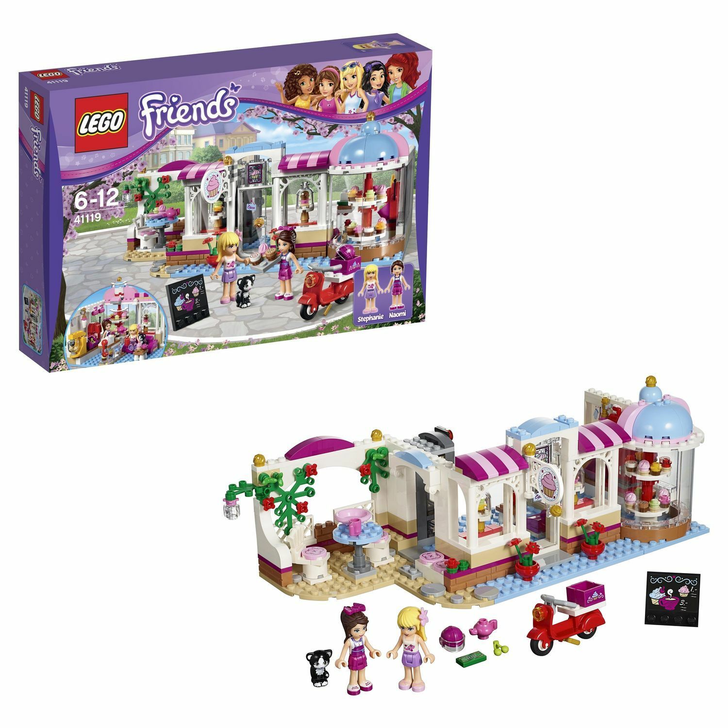 Конструктор LEGO Friends Кондитерская (41119) - фото 1