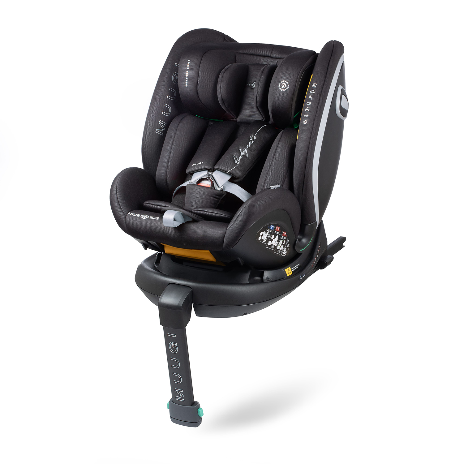 Автокресло Babyauto Muugi i-Size Black Line - фото 4