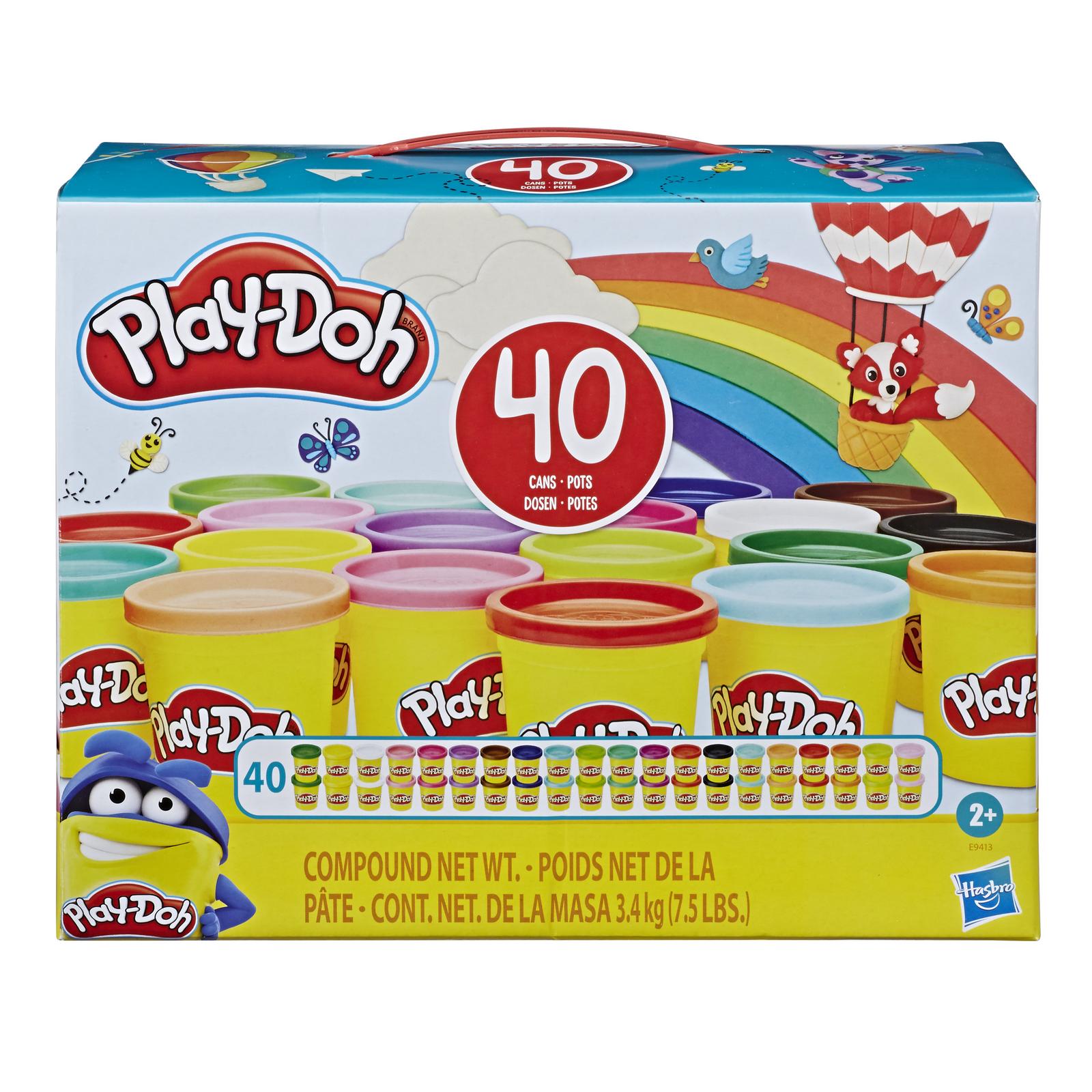 Набор игровой Play-Doh 40банок E94135L0 - фото 1