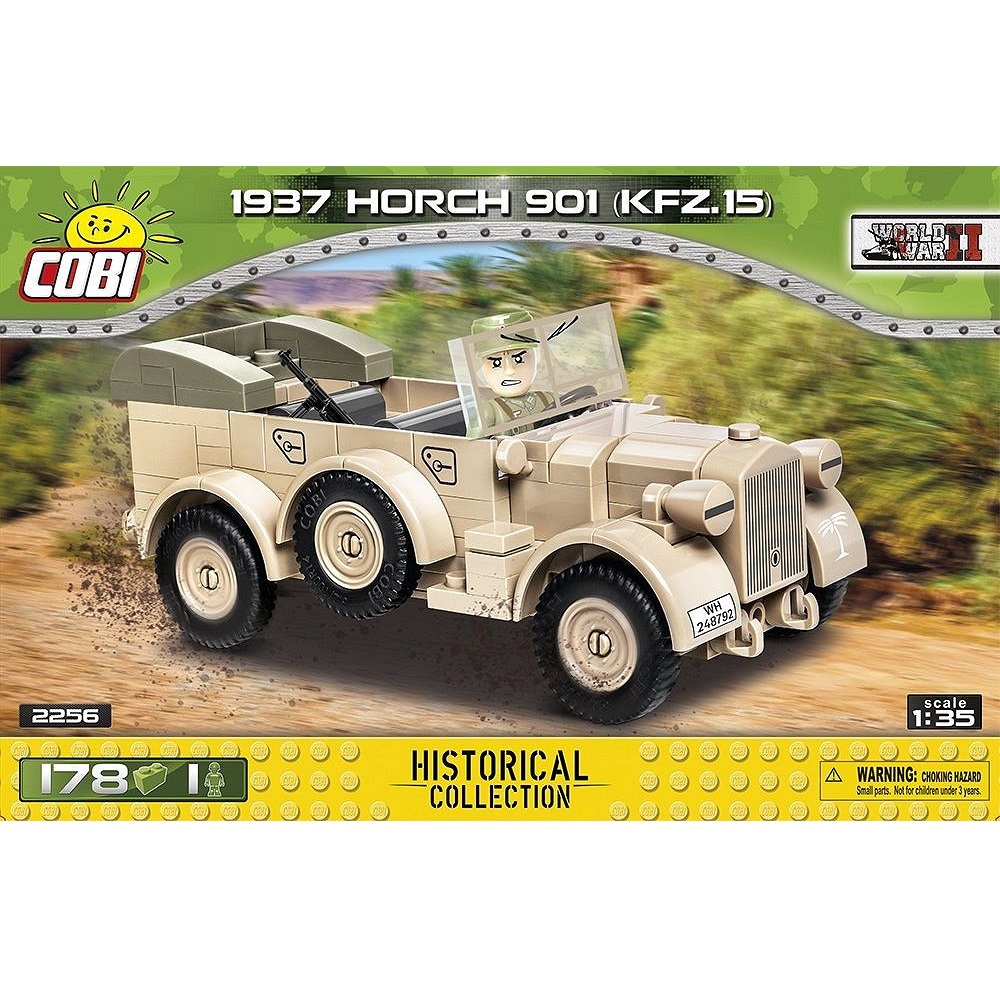 Конструктор COBI Немецкий внедорожник 1937 Horch 901 KFZ 15 178 деталей  купить по цене 2379 ₽ в интернет-магазине Детский мир