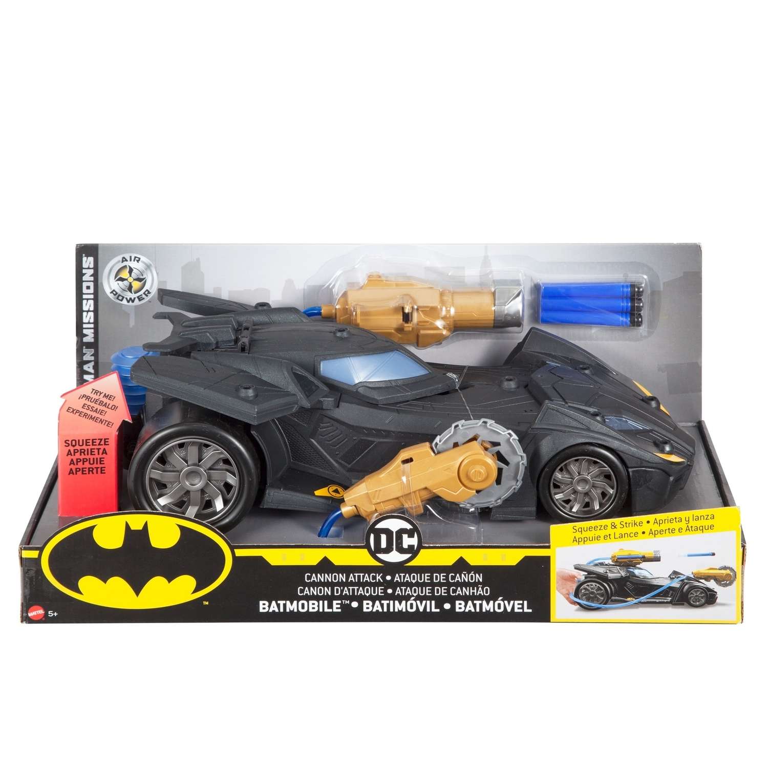 Машина Batman Бэт для фигурок FVY25 FVY25 - фото 2