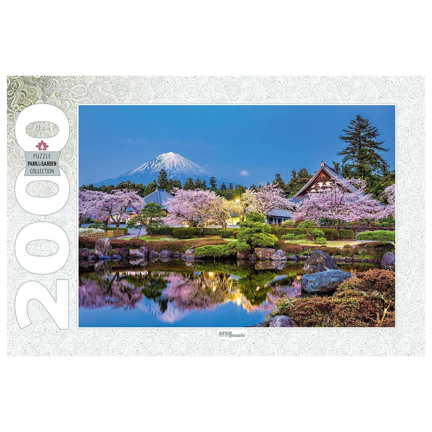 Пазл Step Puzzle Япония весной Сидзуока 2000элементов 84038 - фото 1