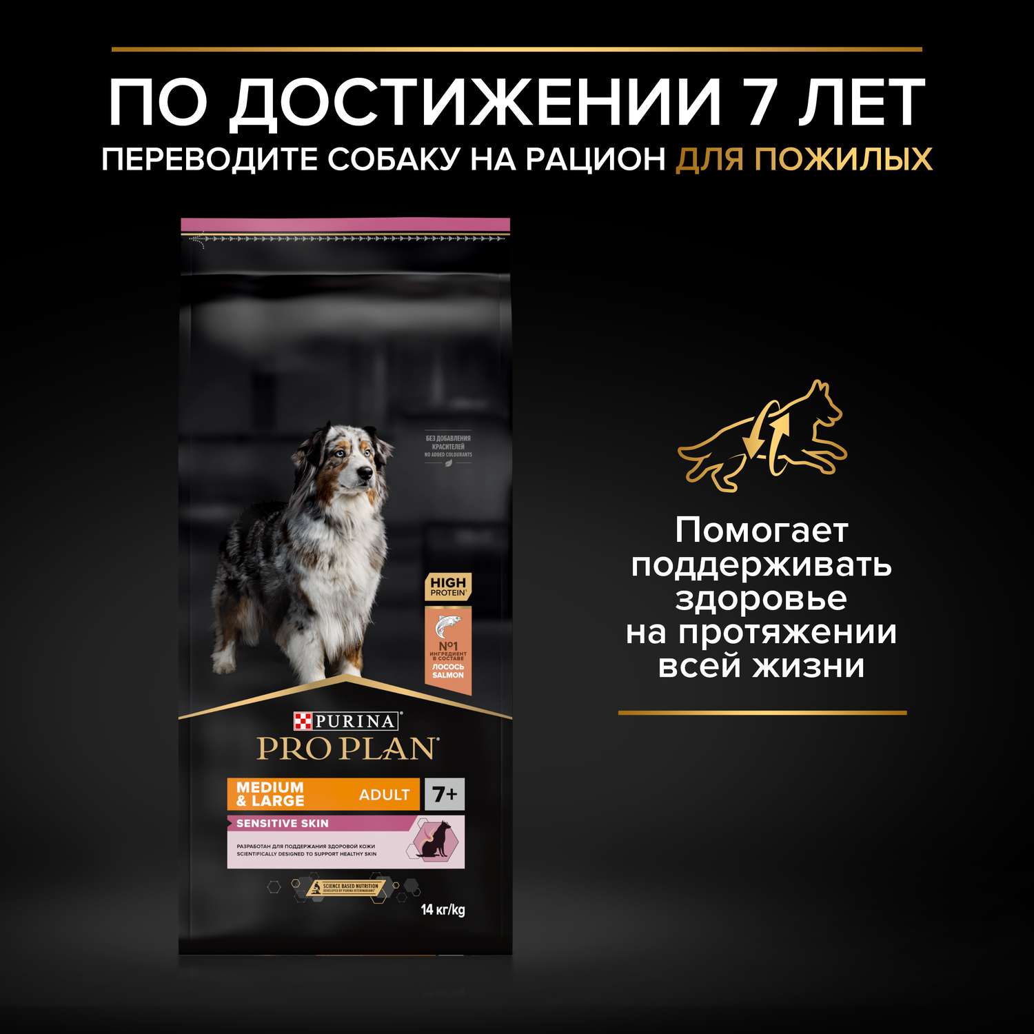Корм для собак PRO PLAN средних пород с чувствительным пищеварением с комплексом Optidiges ягненок c рисом 14кг - фото 14