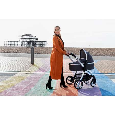 Люлька Egg Carrycot Anthracite and Chrome Frame