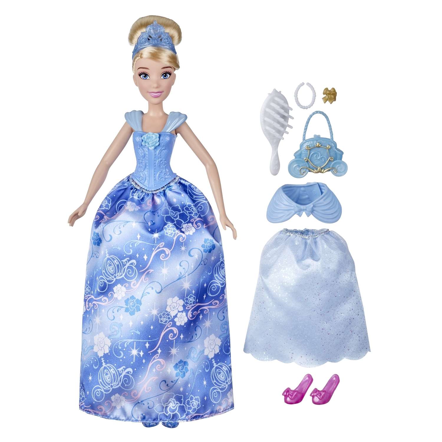 Кукла Disney Princess Hasbro Золушка в платье с кармашками F02845L0 F01585L0 - фото 1