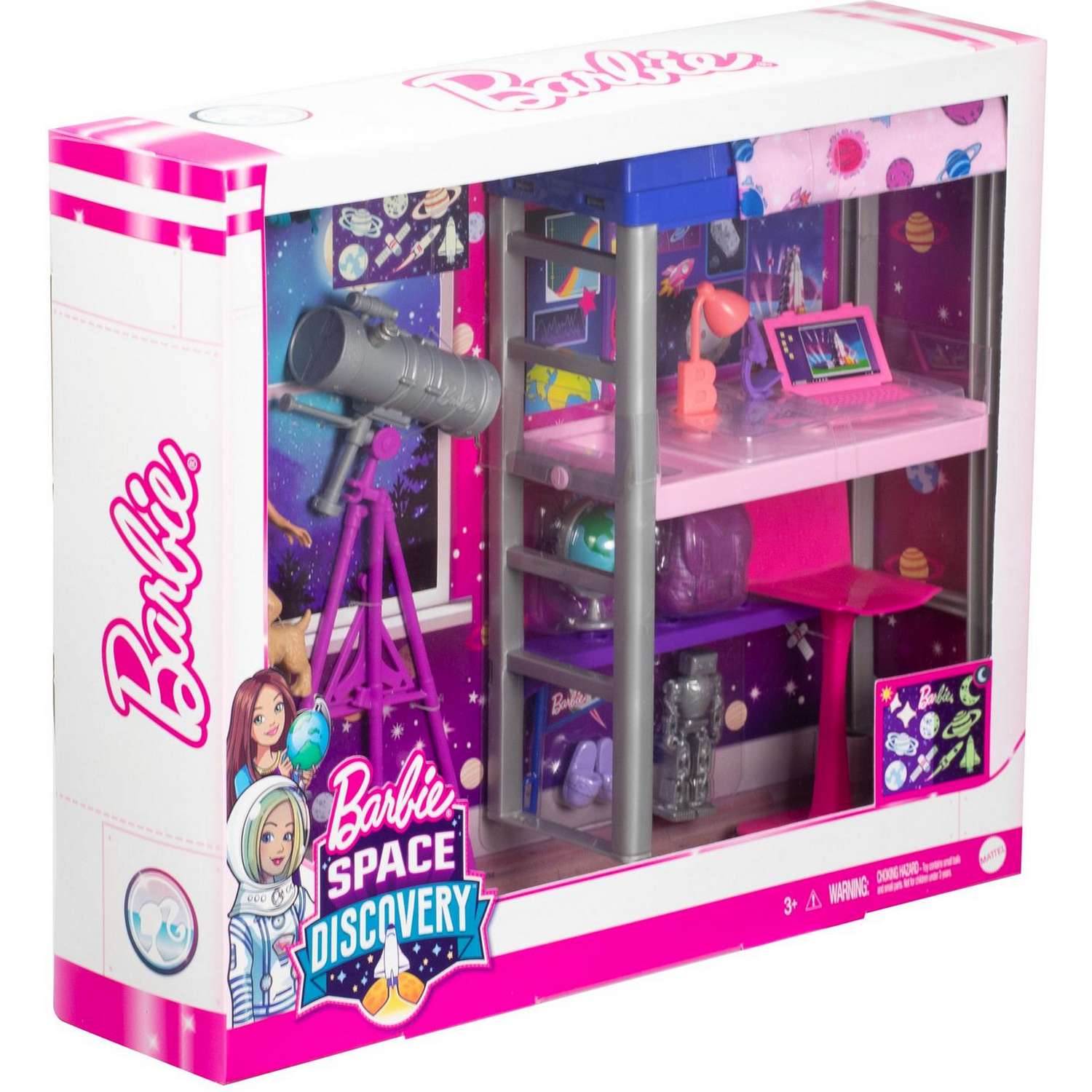 Набор Barbie Космос Спальня Стейси кукла +аксессуары GTW33 GTW33 - фото 3