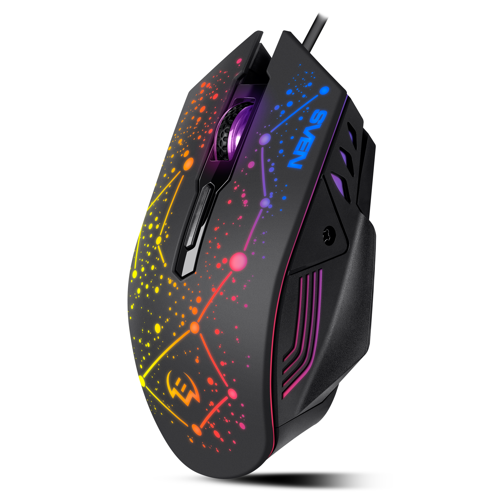 Мышь игровая SVEN rx-g730 с RGB-подсветкой - фото 4