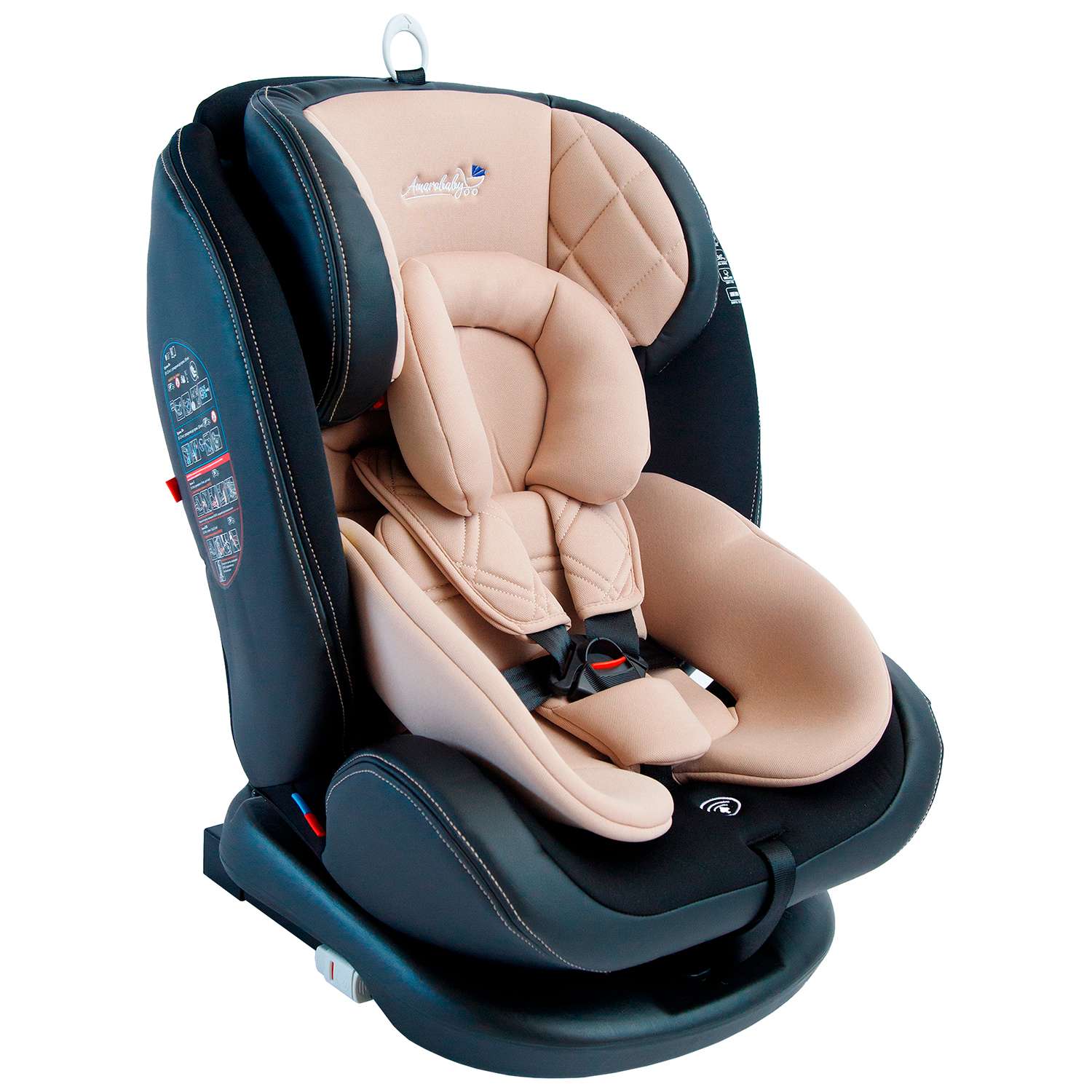 Автокресло Amarobaby ST-3 Isofix Бежевый - фото 1