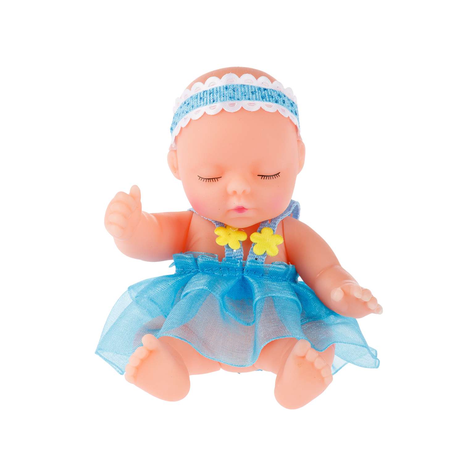 Кукла BABY STYLE Tutu Love в шаре голубой в шелковом платье 8213/голубой - фото 1