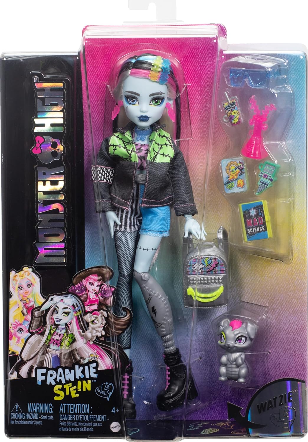 Кукла Monster High Core Doll Фрэнки (Обновление) HXH73 HXH73 - фото 6