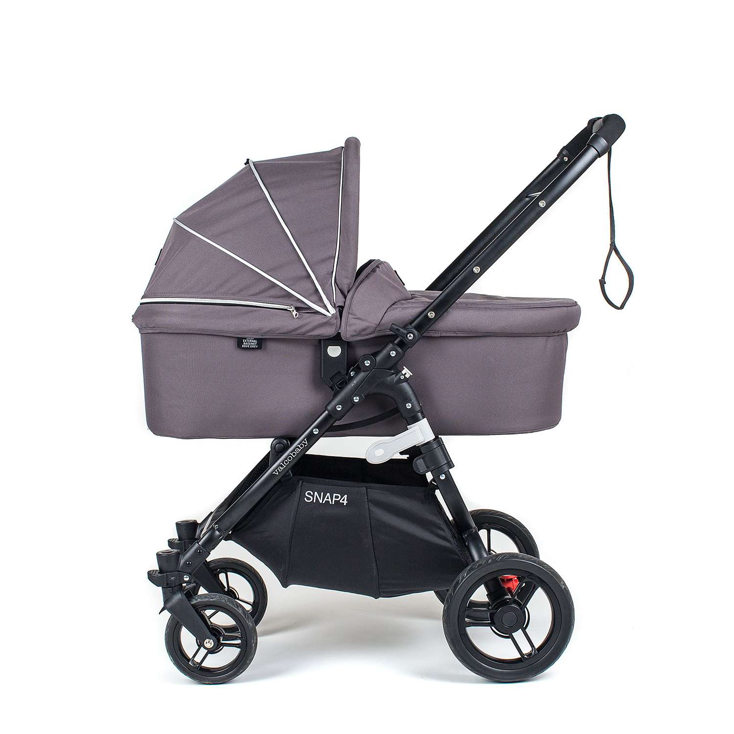 Люлька Valco baby External Bassinet для Snap и Snap4 Dove Grey 9965 - фото 8