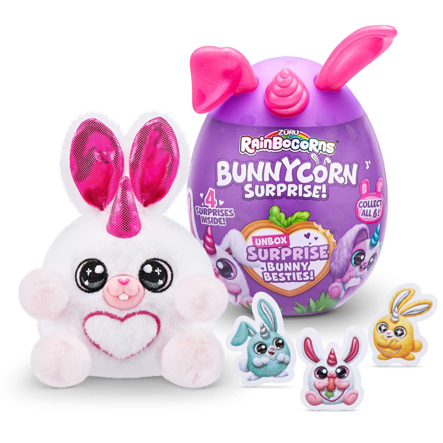 Игрушка Zuru Rainbocorns Bunnycorn в непрозрачной упаковке (Сюрприз) 9260 - фото 13