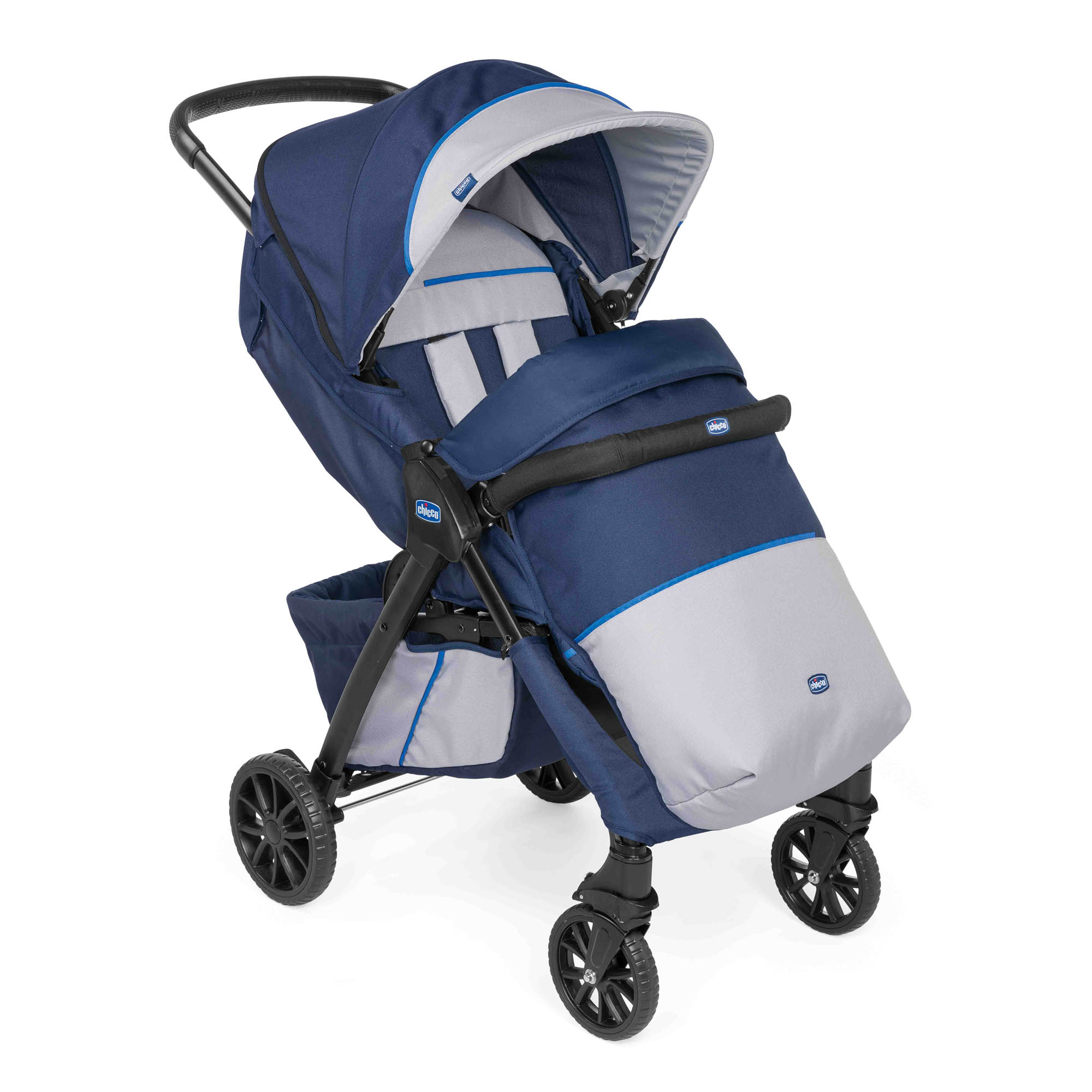 Коляска прогулочная Chicco Kwik.One stroller Blueprint - фото 1