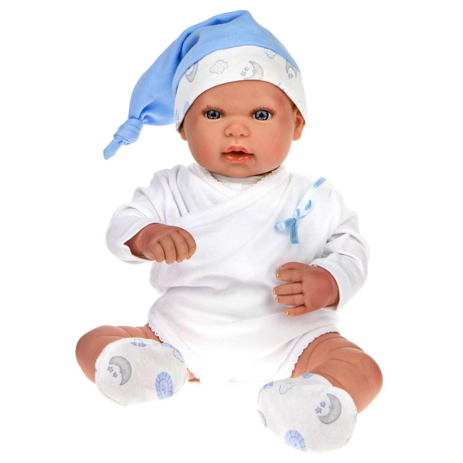 Пупс Arias Реборн новорожденный Joel 45 см с аксессуарами Т22107 - фото 1