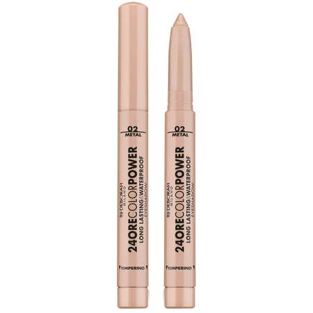 Тени карандаш Deborah Milano стойкие 24Ore Color Power Eyeshadow тон 02 светло-золотой 1.4 г