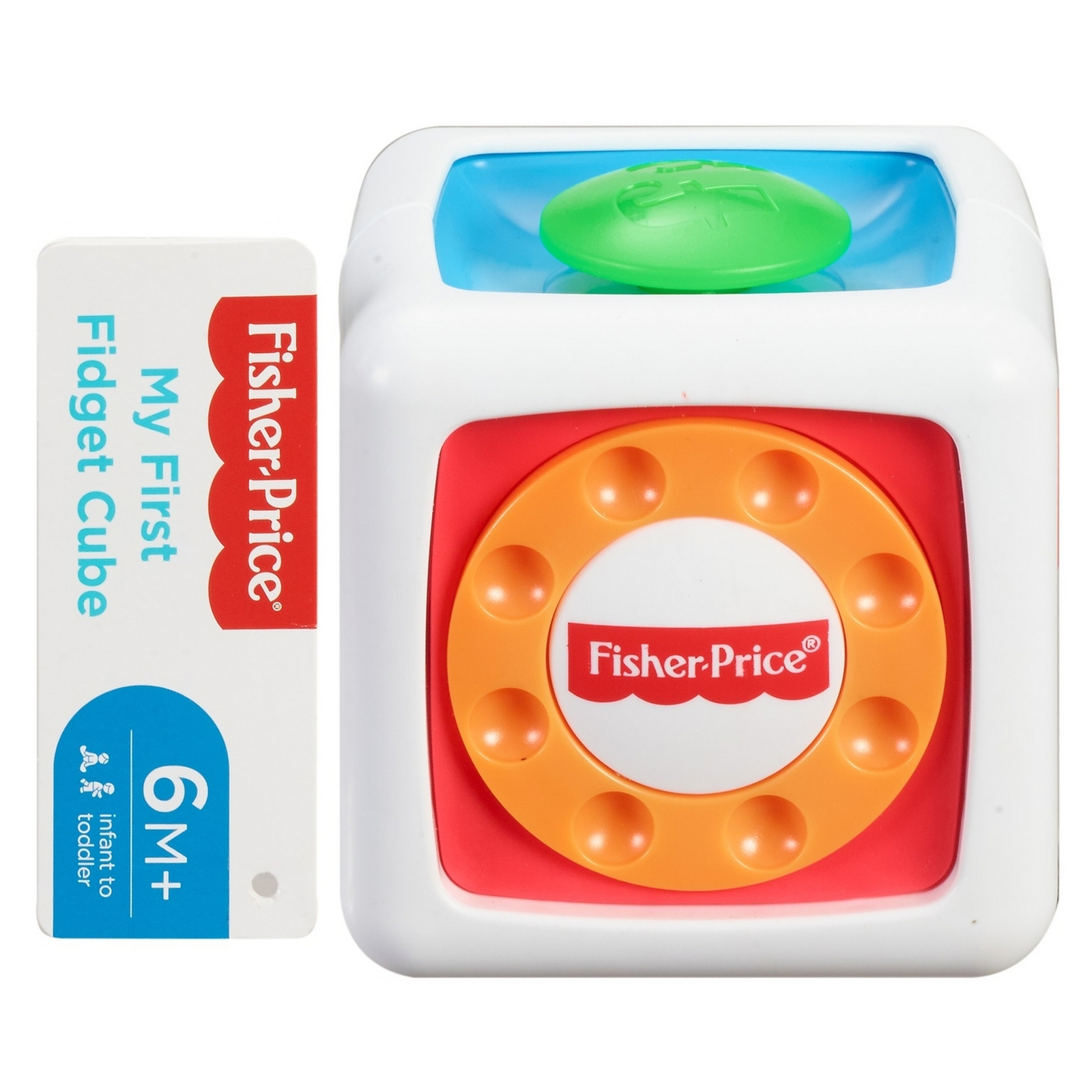 Игрушка Fisher Price Мой первый кубик-непоседа FWP34 - фото 2