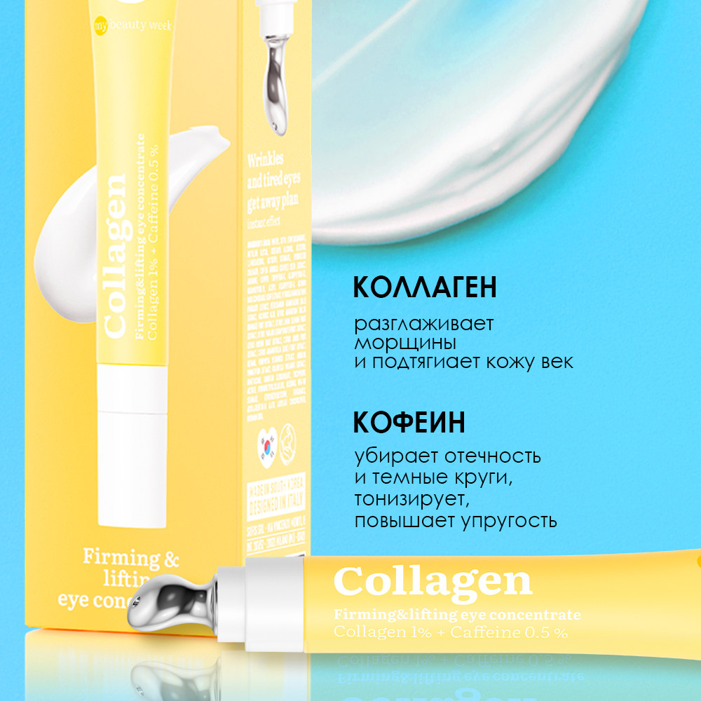 Крем-концентрат 7DAYS для области вокруг глаз с лифтинг-эффектом Collagen - фото 3