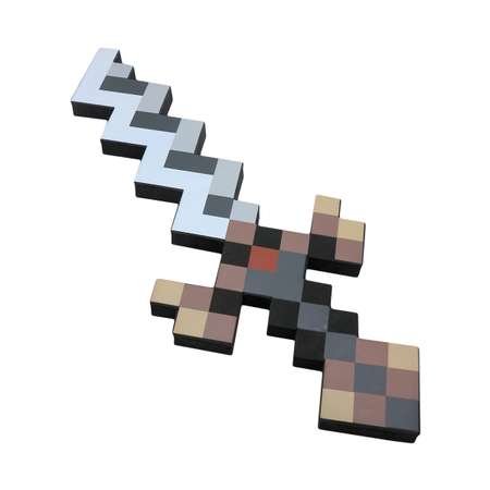 Игрушечное оружие Pixel Crew меч 8Бит пиксельный коричневый 45см