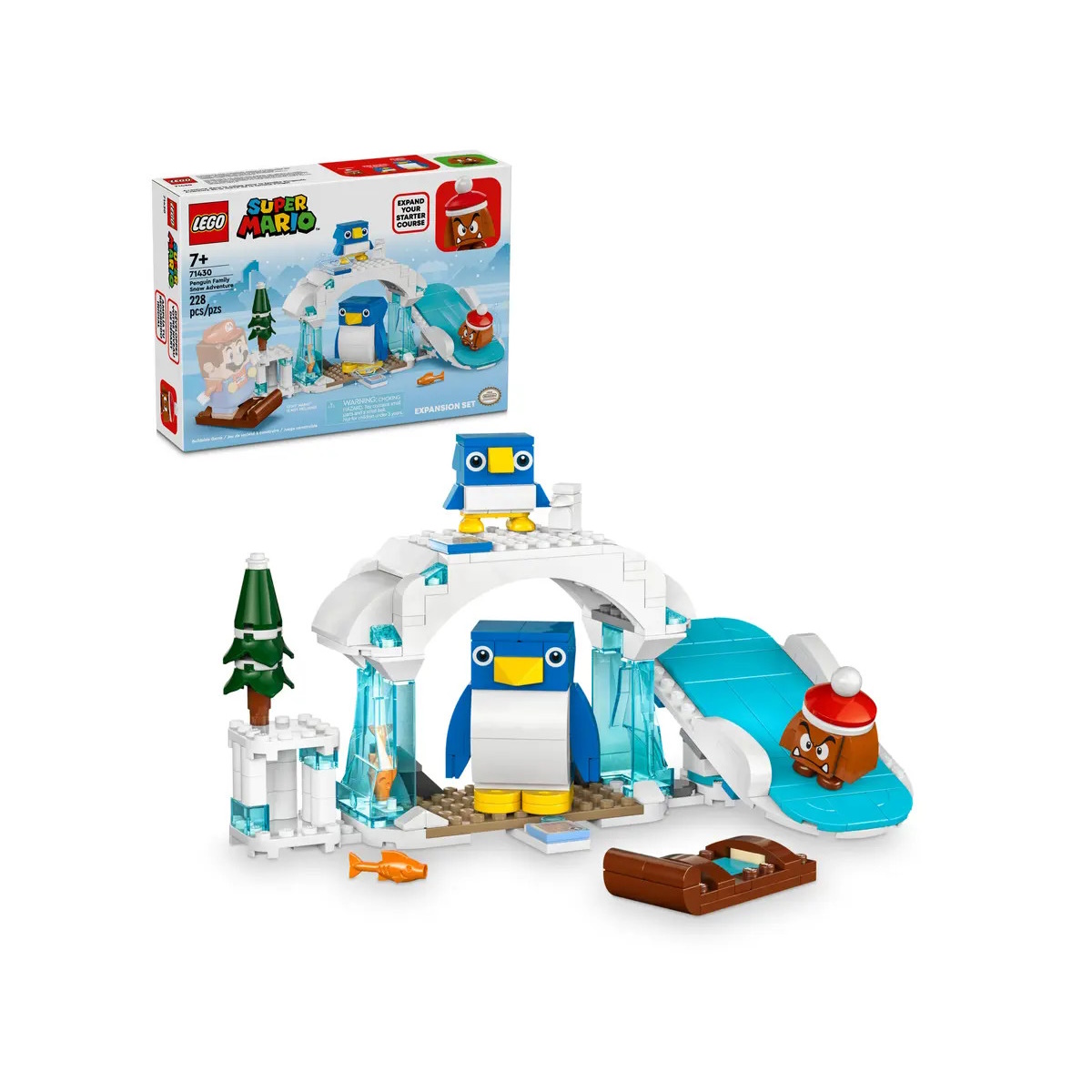 Playset Lego 71430 Expansion Set: Pengui Family Snow Adventure