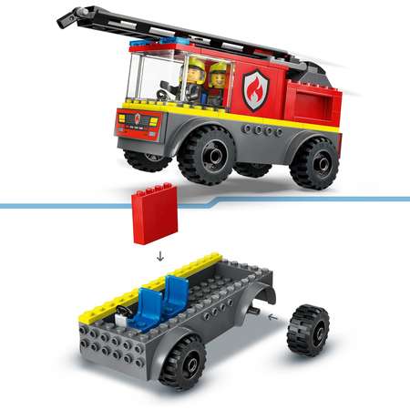 Конструктор LEGO Пожарная машина с лестницей 60463