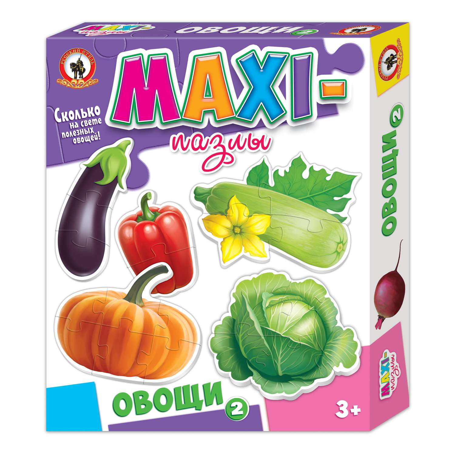 Пазл Русский стиль Овощи 2 Maxi 20 элементов - фото 1