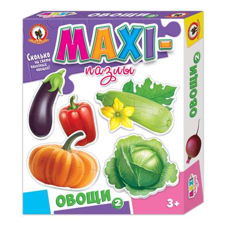 Пазл Русский стиль Овощи 2 Maxi 20 элементов