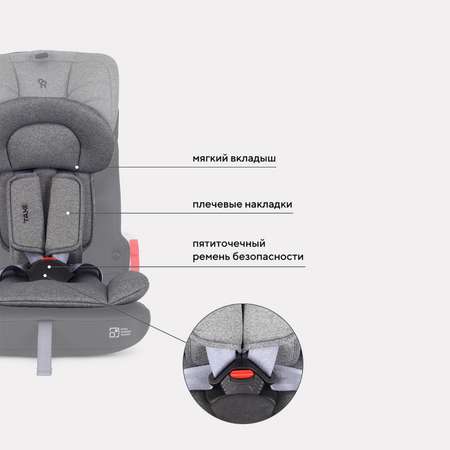 Автокресло Rant Taxi isofix Grey