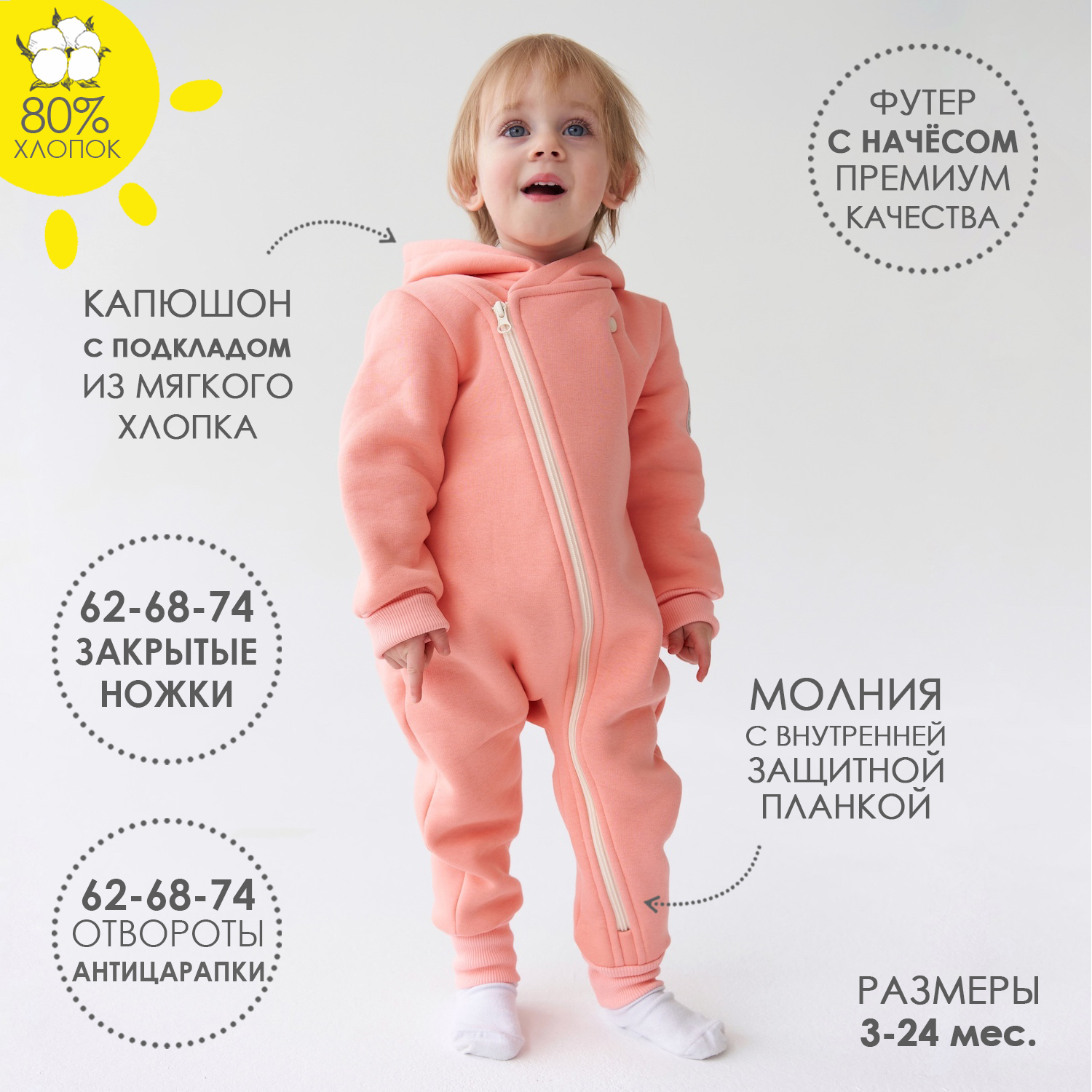 Комбинезон KOGANKIDS 411-383-03 - фото 9