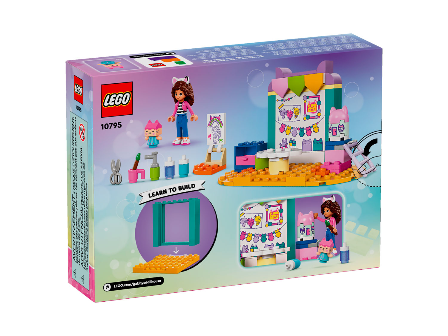 Конструктор LEGO Gabbys Dollhouse Детский набор для творчества - фото 1