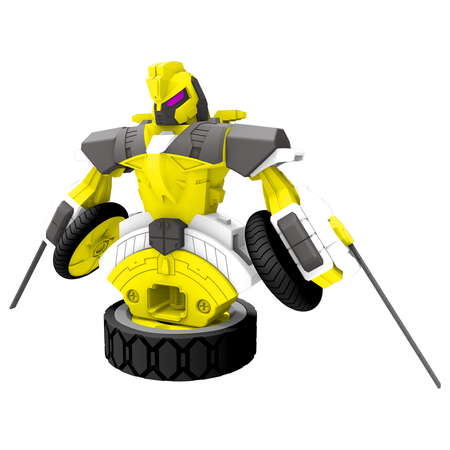 Игрушка-волчок Spin Racers трансформер 2в1 Фантом с аксессуарами