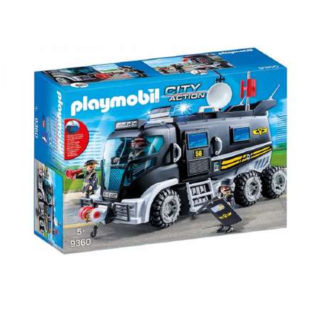 Конструктор PLAYMOBIL Тактическое подразделение грузовик PM9360