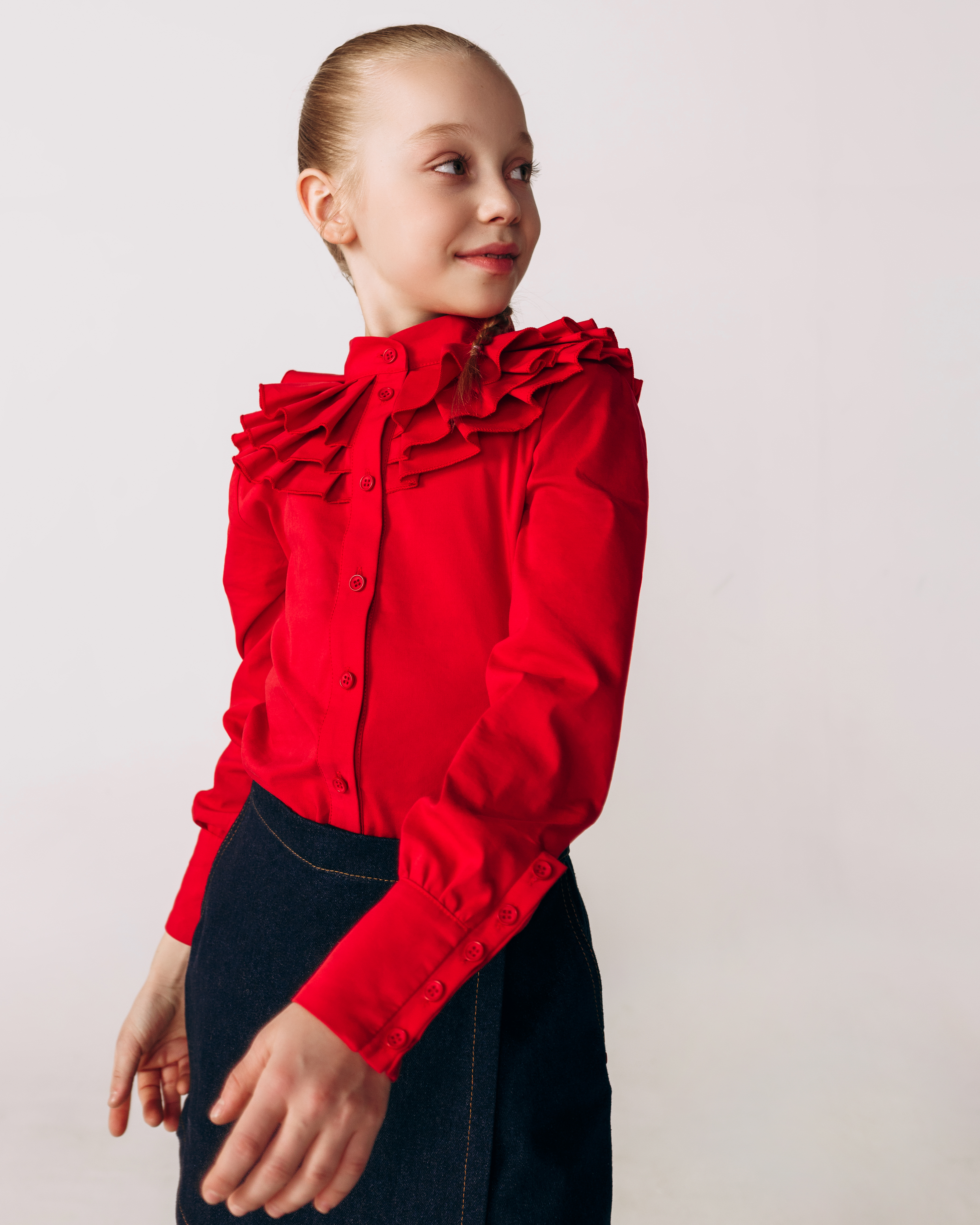 Блузка KATEES KIDS FW23D92/21 - фото 3