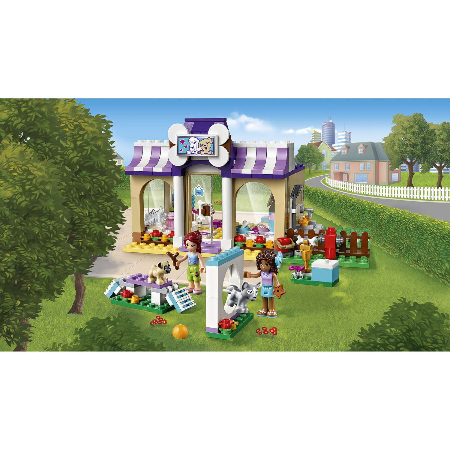 Конструктор LEGO Friends Детский сад для щенков (41124) - фото 4