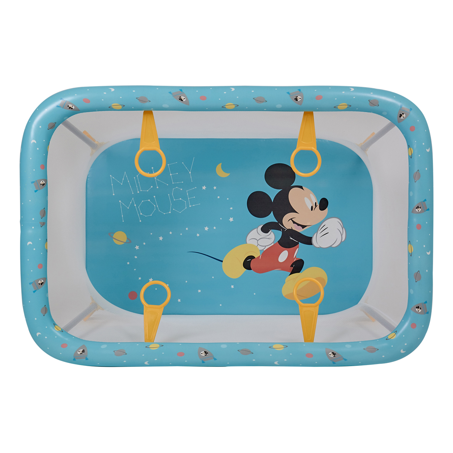 Манеж Polini kids Disney baby Classic Микки маус Голубой 0001993-1 - фото 11