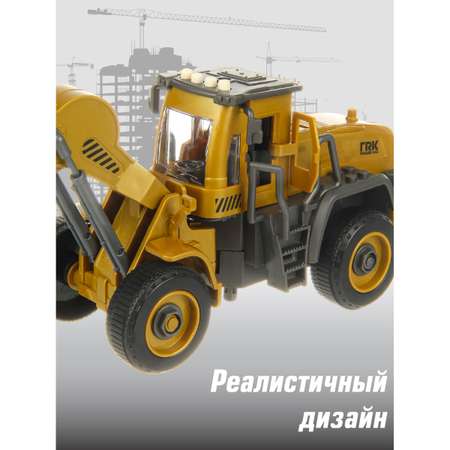 Экскаватор Veld Co фрикционный коричневый