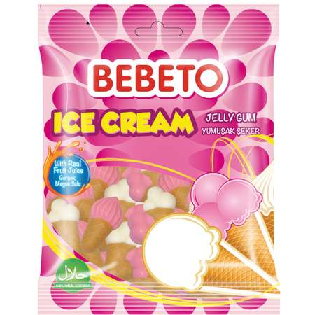 Мармелад жевательный Bebeto Ice cream 70г