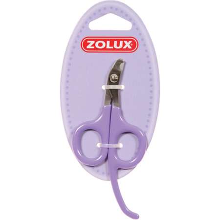 Когтерез для кошек Zolux малый Бело-фиолетовый