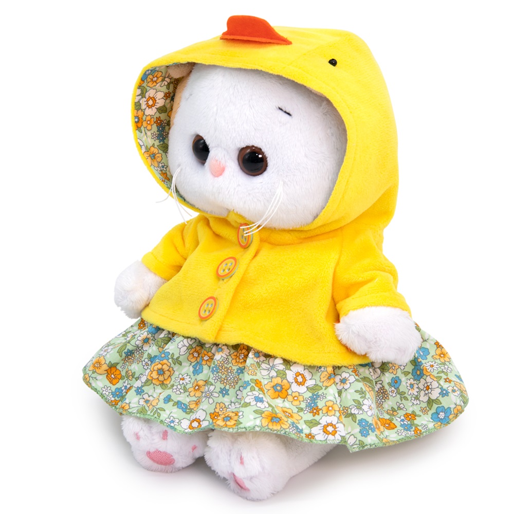 Мягкая игрушка BUDI BASA Ли-Ли Baby в костюмчике Уточка 20 см LB-084 - фото 2
